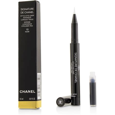 chanel waterproof gel eyeliner|signature de Chanel stylo eyeliner.